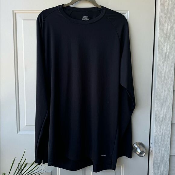Patagonia Performance Base Layer Capilene Black Sz XXL Lightweight Long Sleeves - Picture 1 of 7